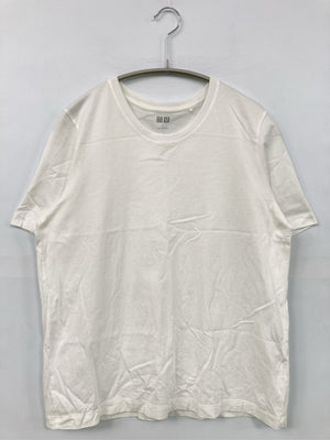 UNIQLO U/ユニクロユー/Tシャツ/カットソー/トップス/ホワイト/L