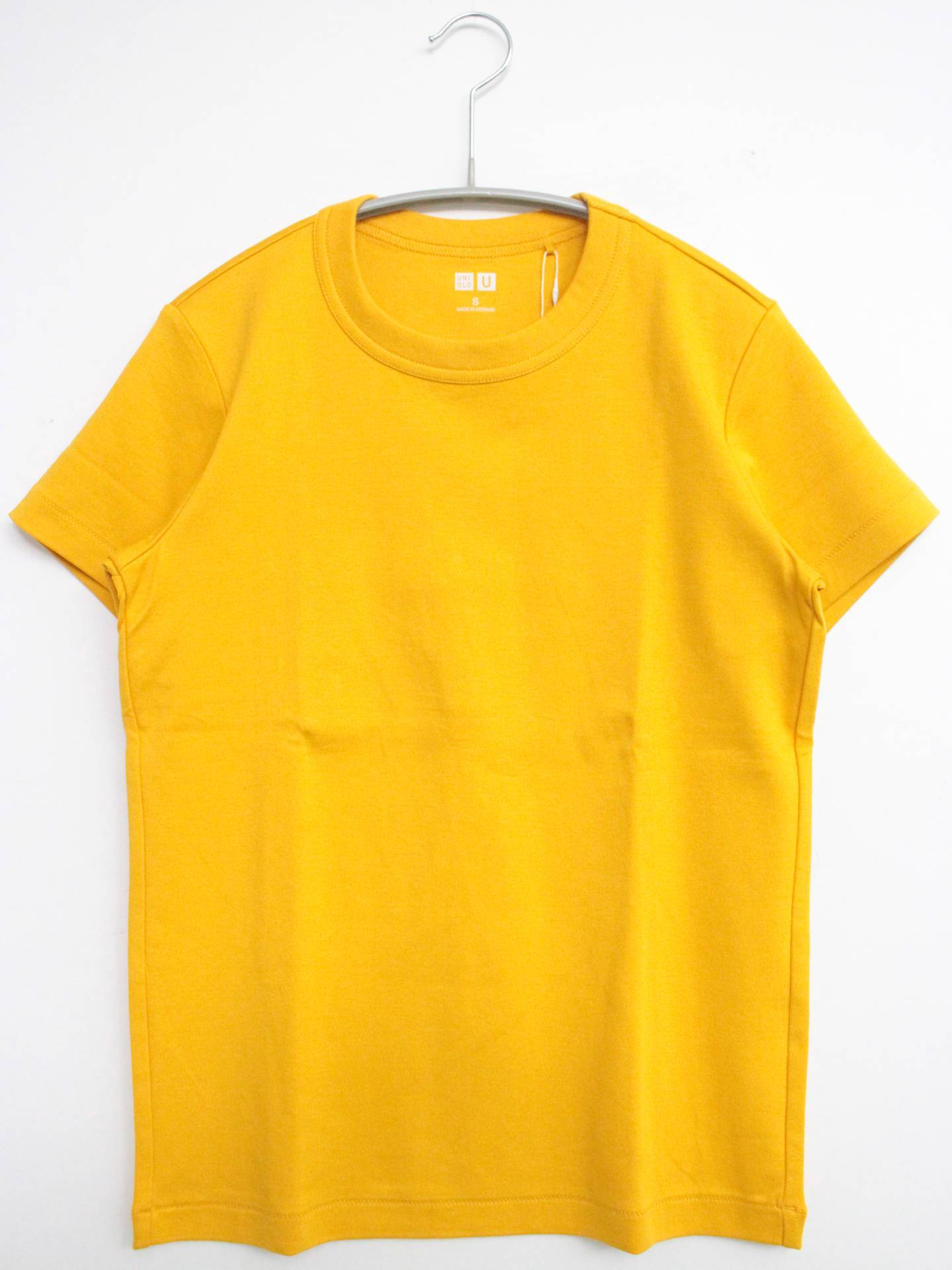 UNIQLO/ユニクロ/Tシャツ/カットソー/トップス/イエロー/S