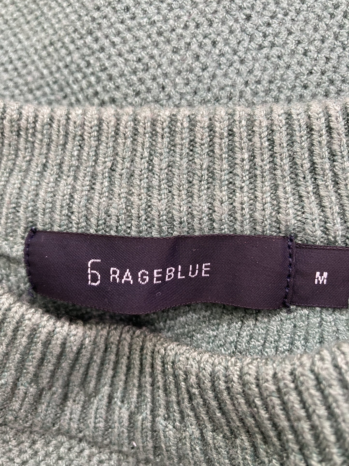 RAGE BLUE/レイジブルー/ニット/セーター/トップス/グレー/M