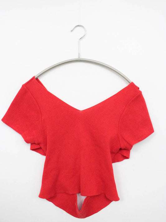 NARCISSUS/Tシャツ/カットソー/トップス/レッド/F