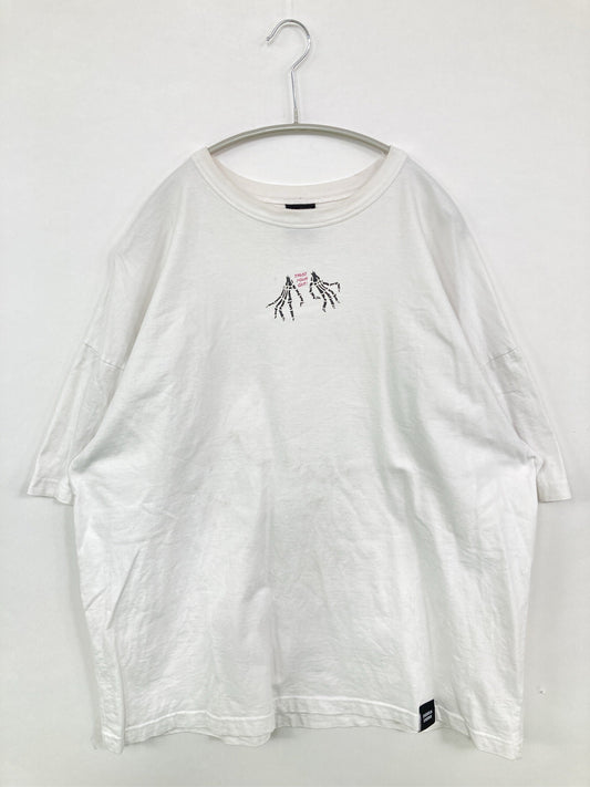 STOCKHOLM SYNDROME/Tシャツ/カットソー/トップス/ホワイト/F