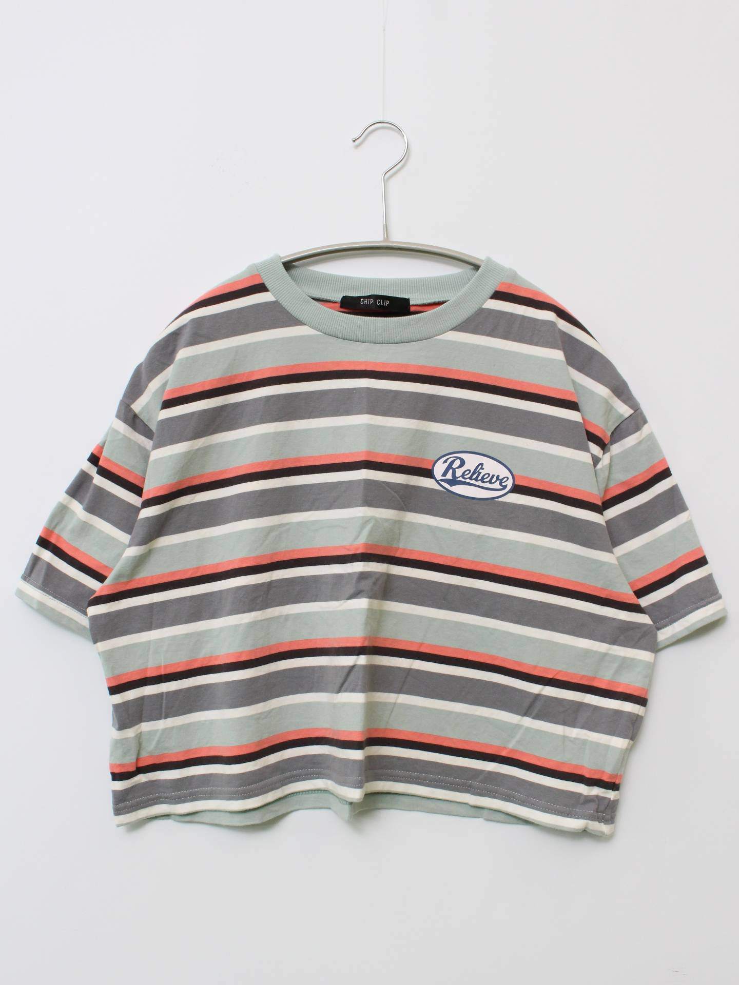 Chip Clip/チップクリップ/Tシャツ/カットソー/トップス/グレー/M