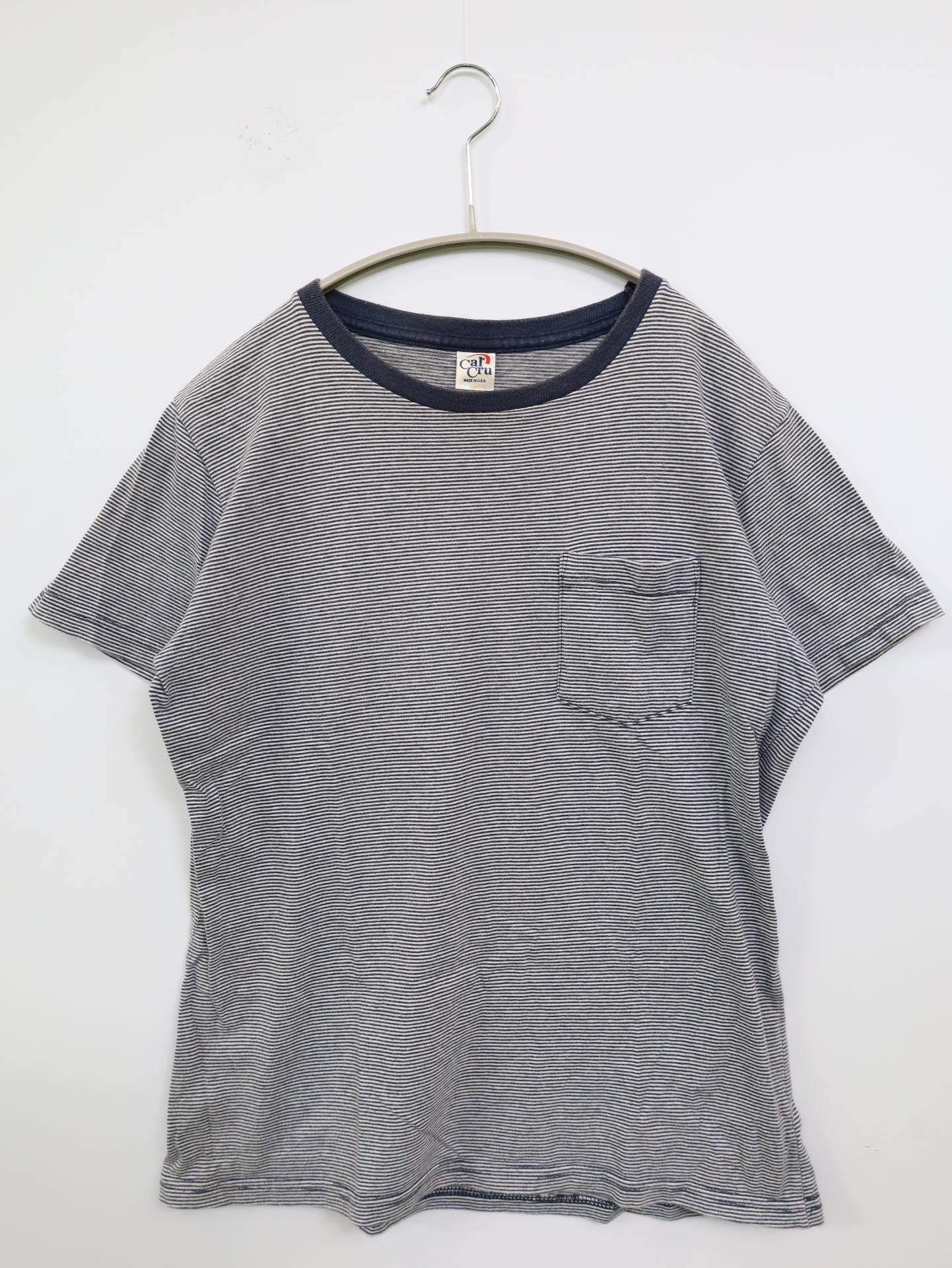 CALCRU/Tシャツ/カットソー/トップス/グレー/S