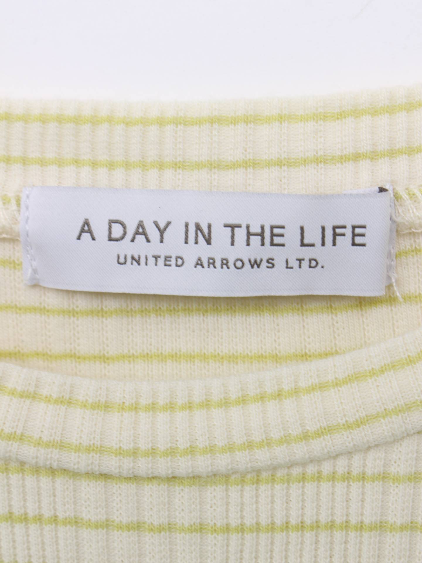 A DAY IN THE LIFE UNITED ARROWS/Tシャツ/カットソー/トップス/イエロー