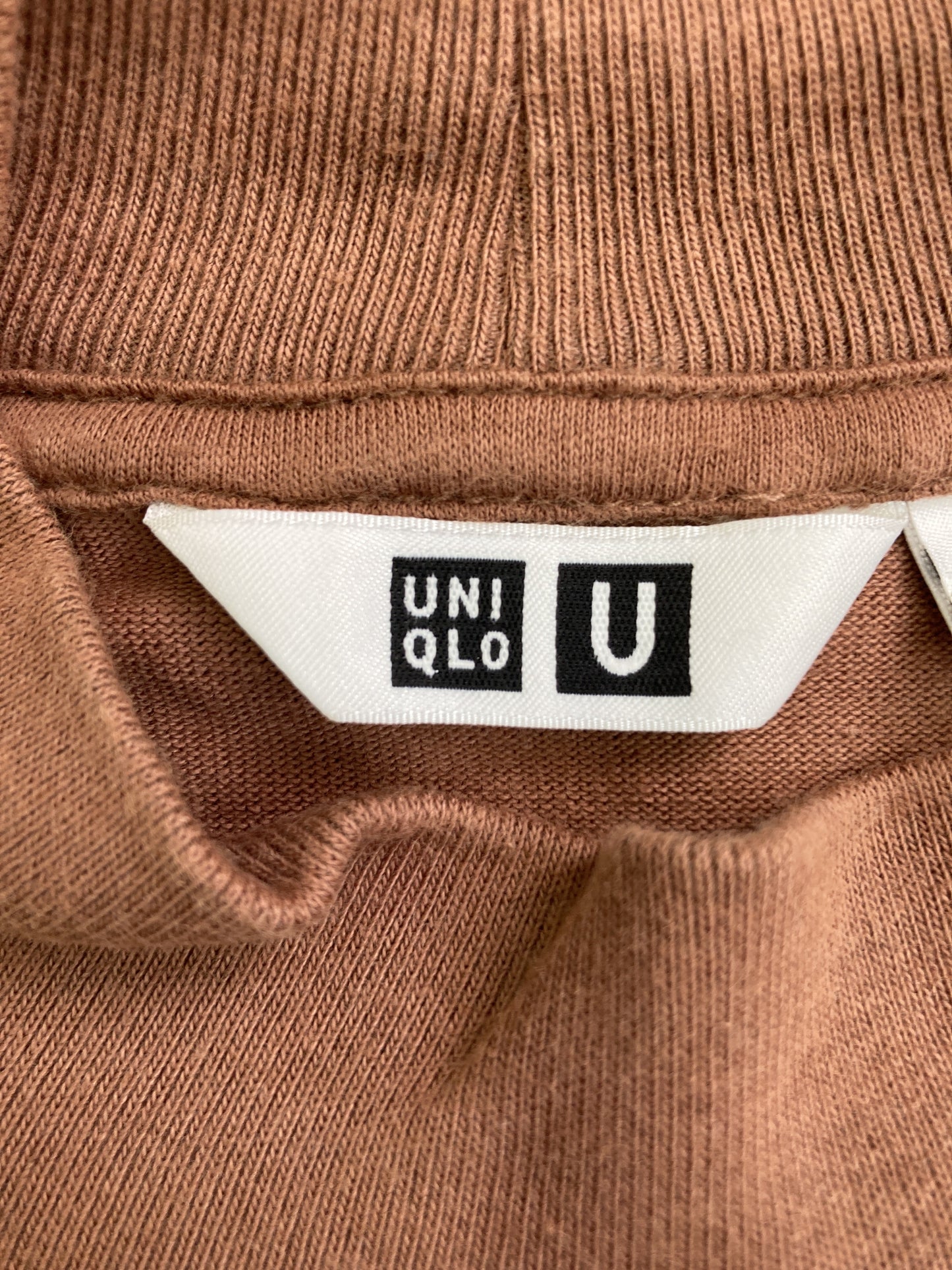 UNIQLO/ユニクロ/Tシャツ/カットソー/トップス/ブラウン/S