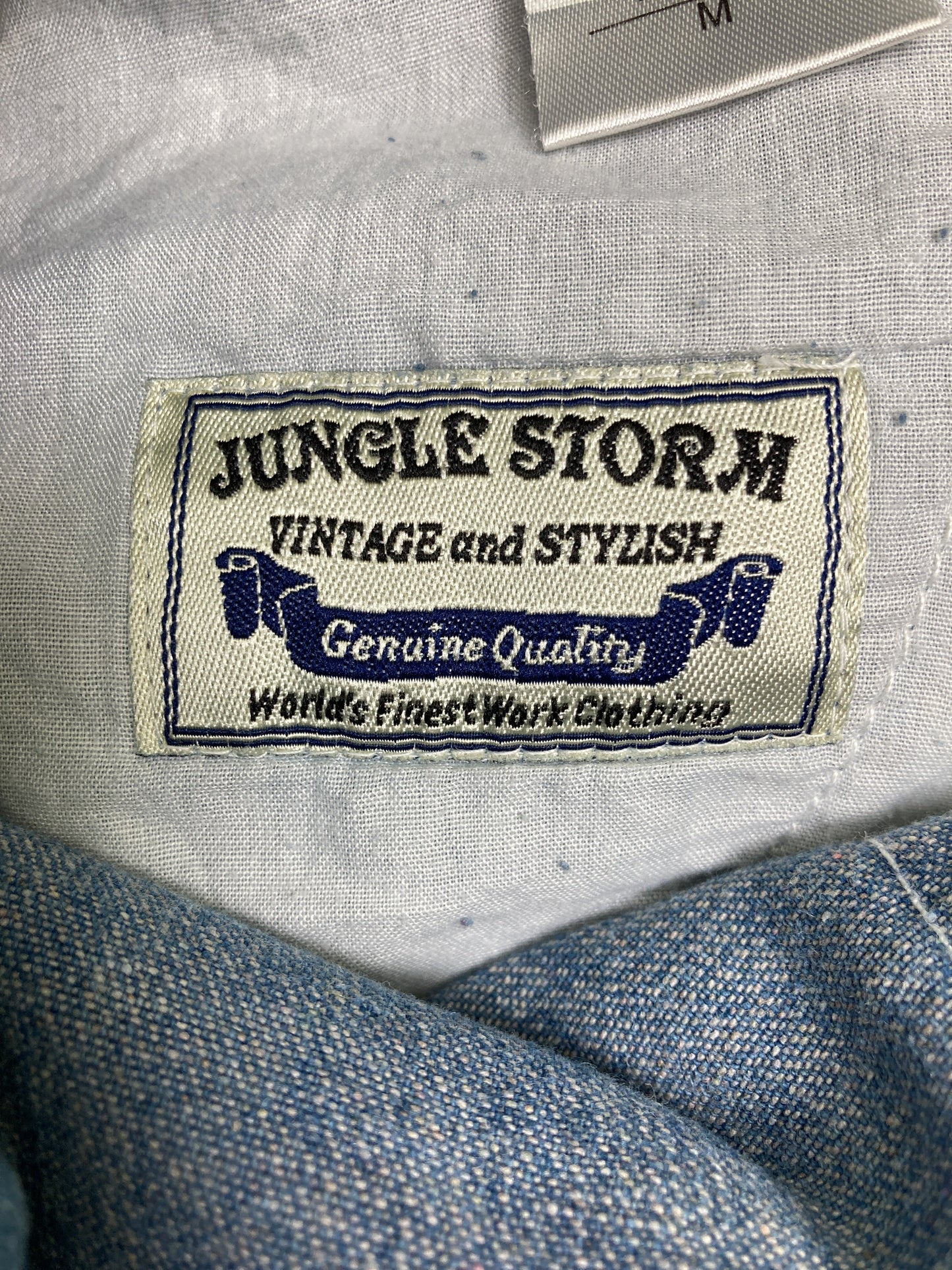 JUNGLE STORM/ジャングルストーム/サロペット/オーバーオール/オールインワン・サロペット/ブルー/M