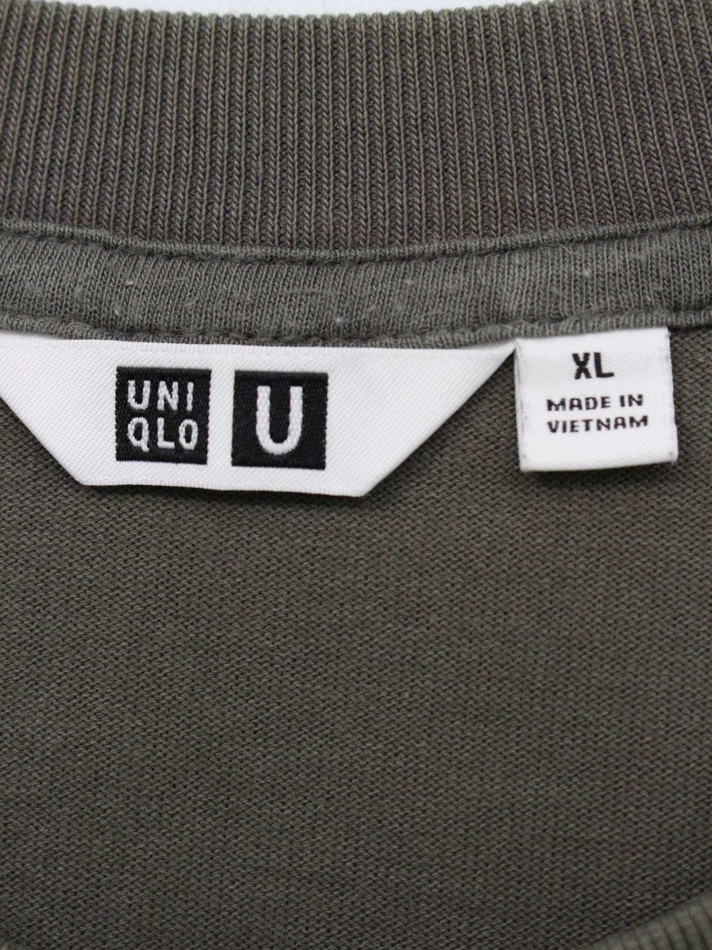 UNIQLO/ユニクロ/Tシャツ/カットソー/トップス/カーキ/XL