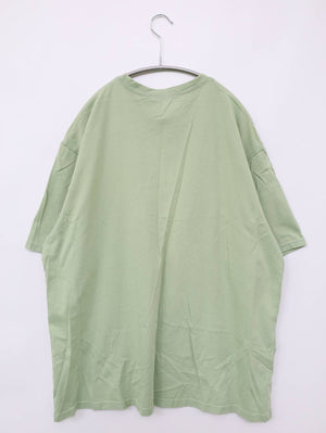 Figments/フィグメンツ/Tシャツ/カットソー/トップス/ライトグリーン/M