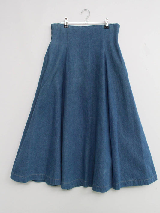 Riche glamour/デニムスカート/スカート/ブルー/M