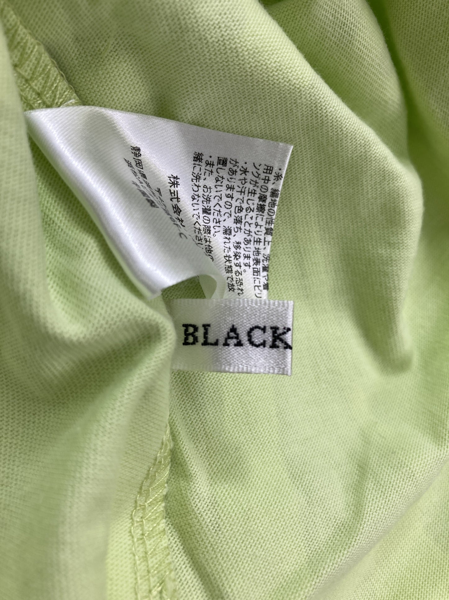 BLACK QUEEN/Tシャツ/カットソー/トップス/ライトグリーン