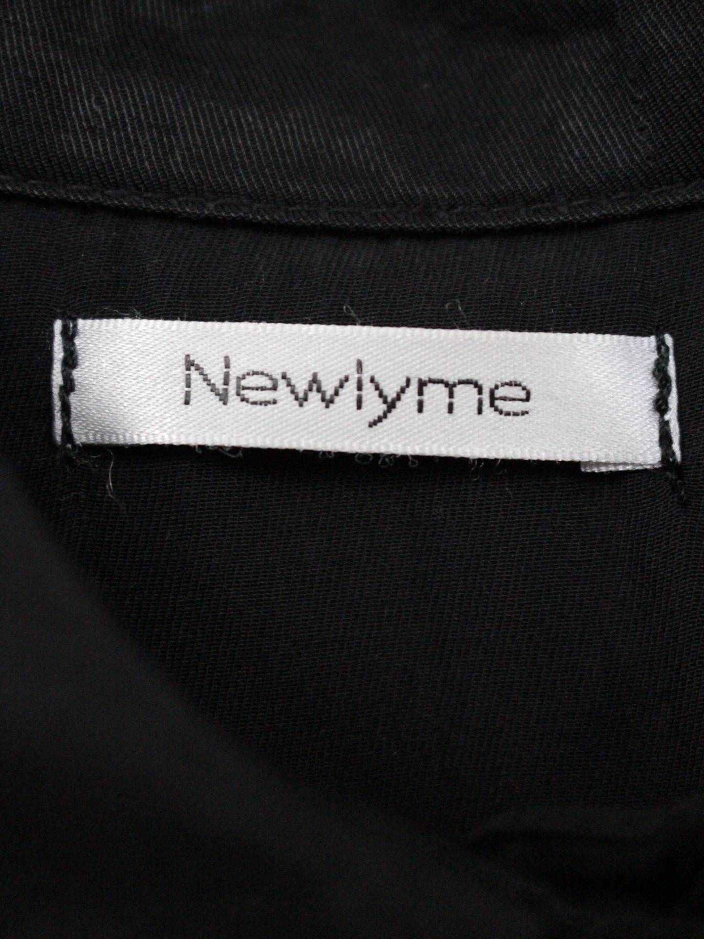 Newlyme/シャツ/ブラウス/トップス/ブラック/F
