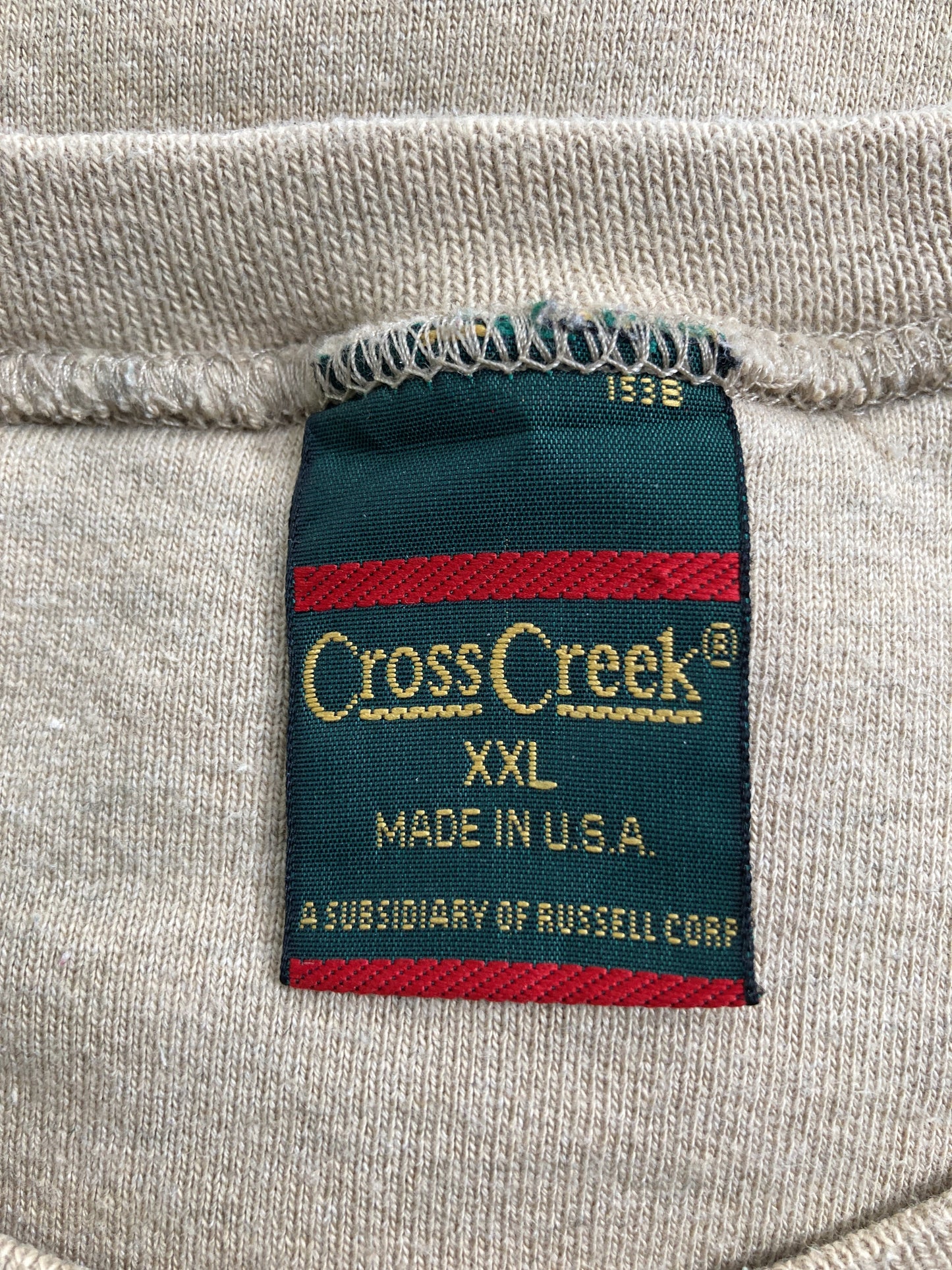 crosscreek/スウェット/トップス/ベージュ/XXL