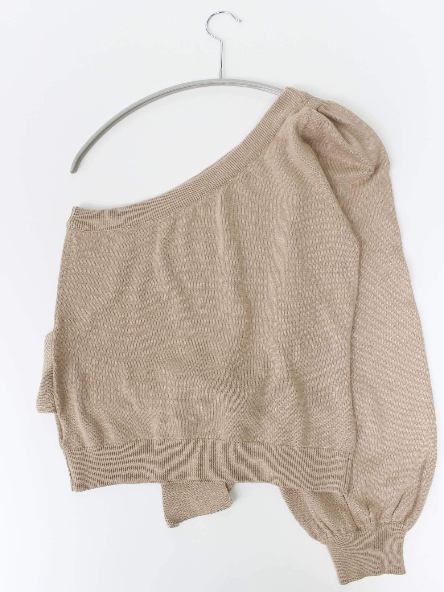 HONEY MI HONEY/ハニーミーハニー/ニット/セーター/トップス/ベージュ/F