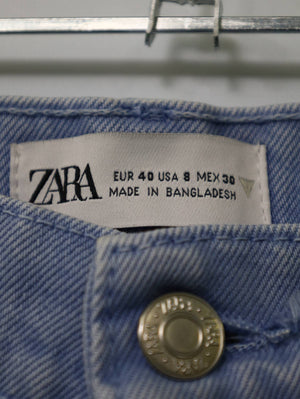 ZARA/ザラ/デニムパンツ/パンツ/スカイブルー/40