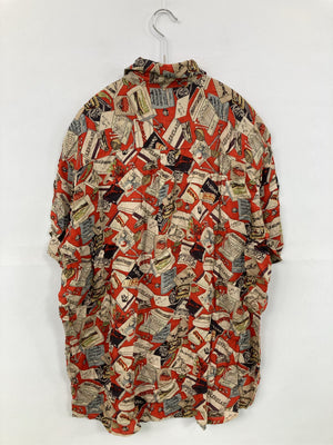 TEMPTATION/テンプテーション/シャツ/ブラウス/トップス/レッド