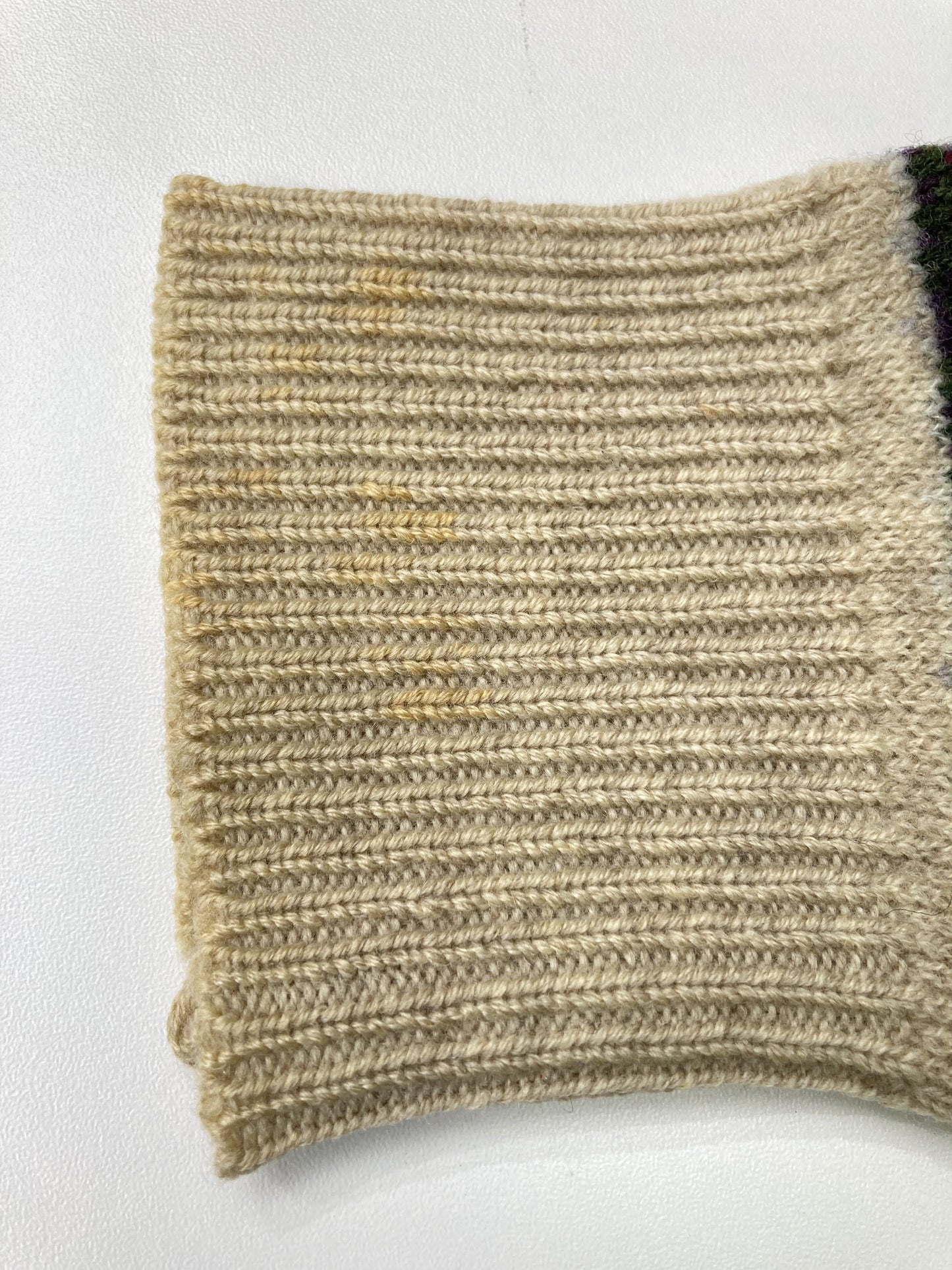 KENT & CURWEN/ニット/セーター/トップス/ベージュ/L