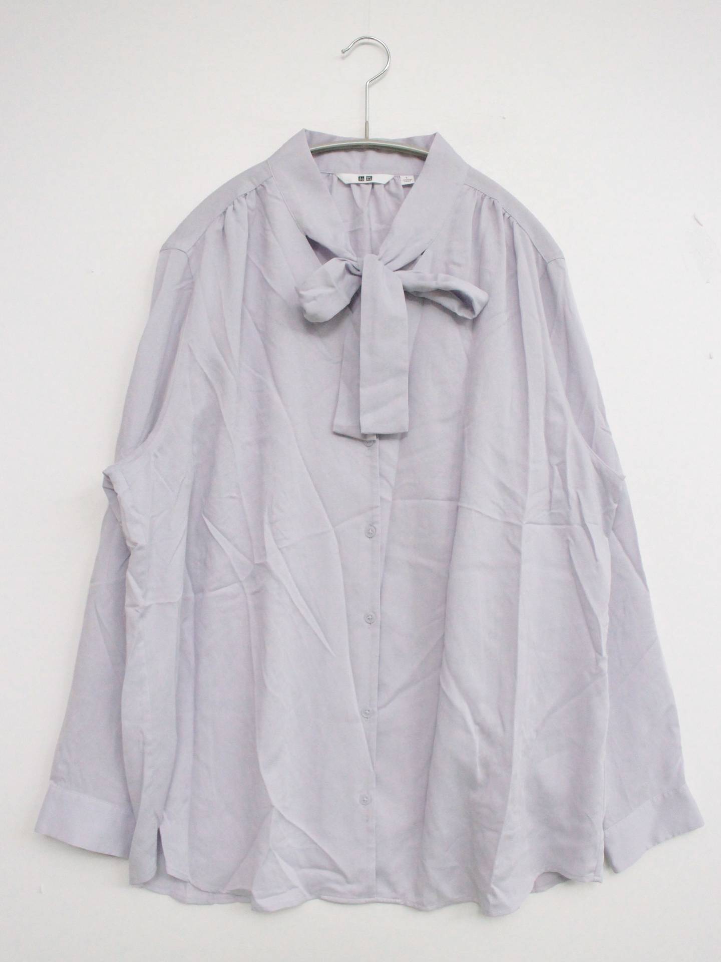 UNIQLO/ユニクロ/シャツ/ブラウス/トップス/スカイブルー/L