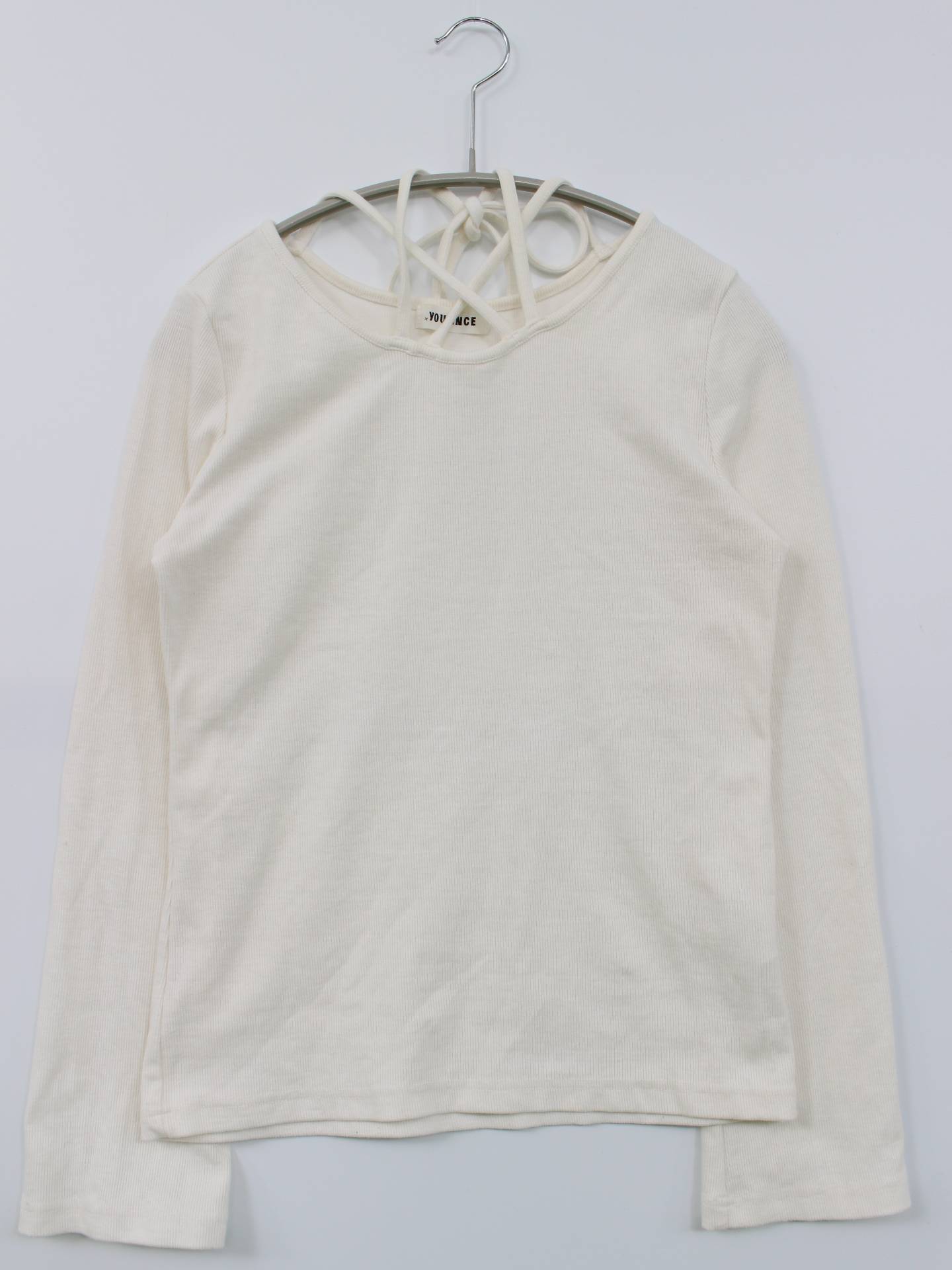 YOUANCE/ユアンス/Tシャツ/カットソー/トップス/ホワイト/F