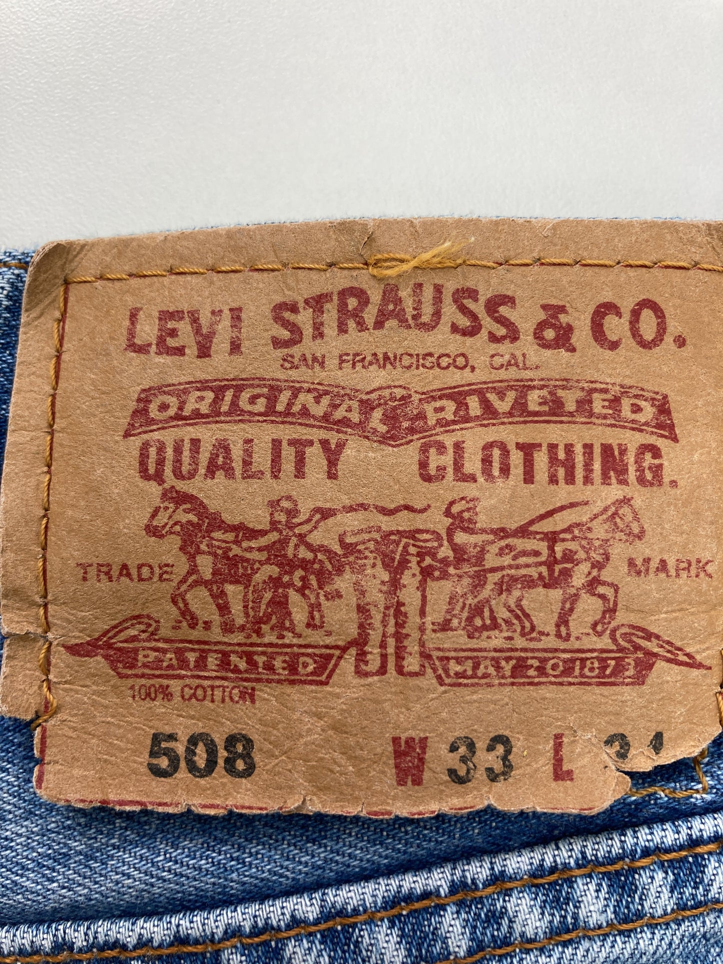 LEVI STRAUSS & CO./リーバイストラウスアンドカンパニー/デニムパンツ/パンツ/スカイブルー/W33 L34