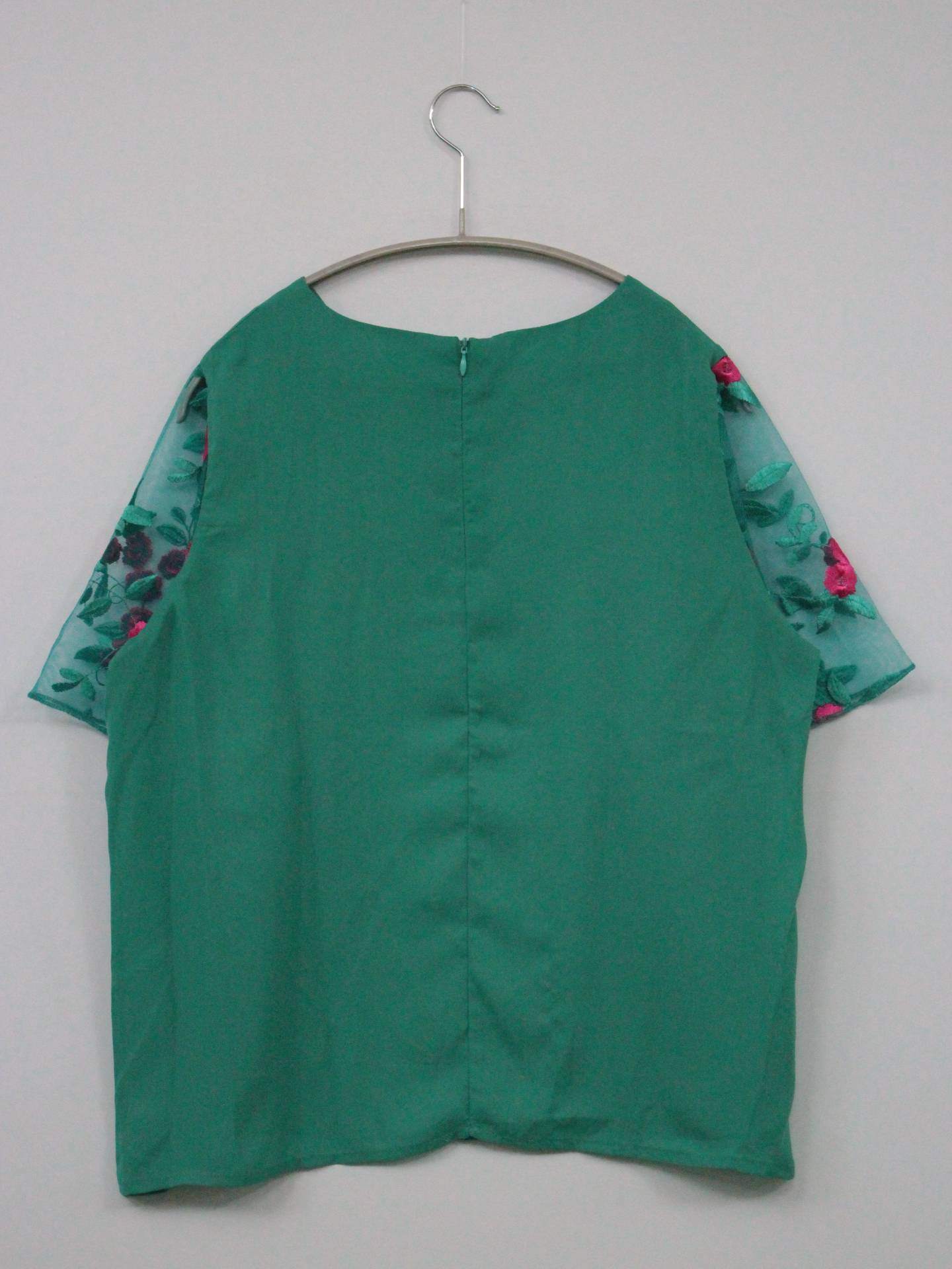 merlot plus/Tシャツ/カットソー/トップス/グリーン/2