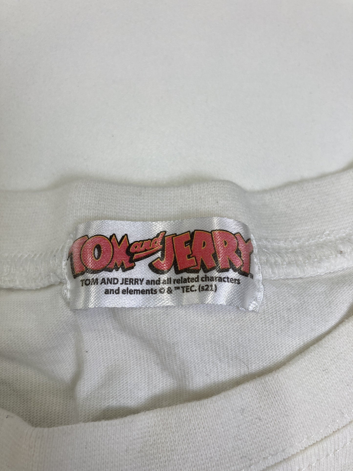 TOM and JERRY/Tシャツ/カットソー/トップス/ホワイト/F