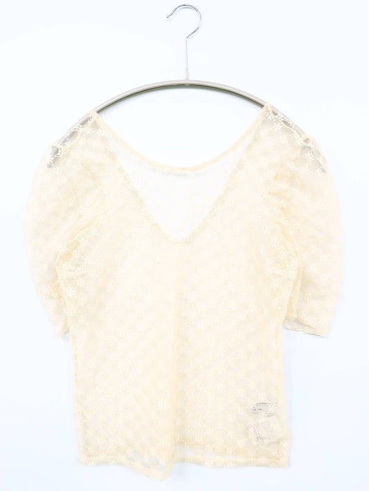 Lily brown/シャツ/ブラウス/トップス/アイボリー/F