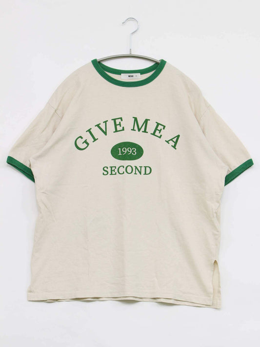 WEGO/ウィゴー/Tシャツ/カットソー/トップス/アイボリー/S