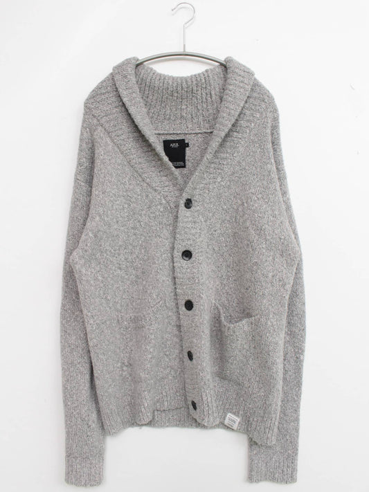 AZUL by MOUSSY/カーディガン/ボレロ/トップス/グレー/S