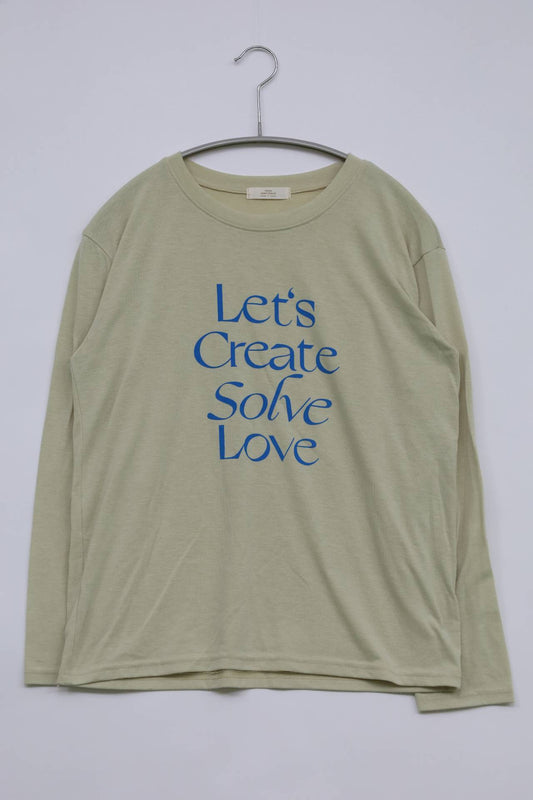 JENNY EYELET/Tシャツ/カットソー/トップス/ライトグリーン