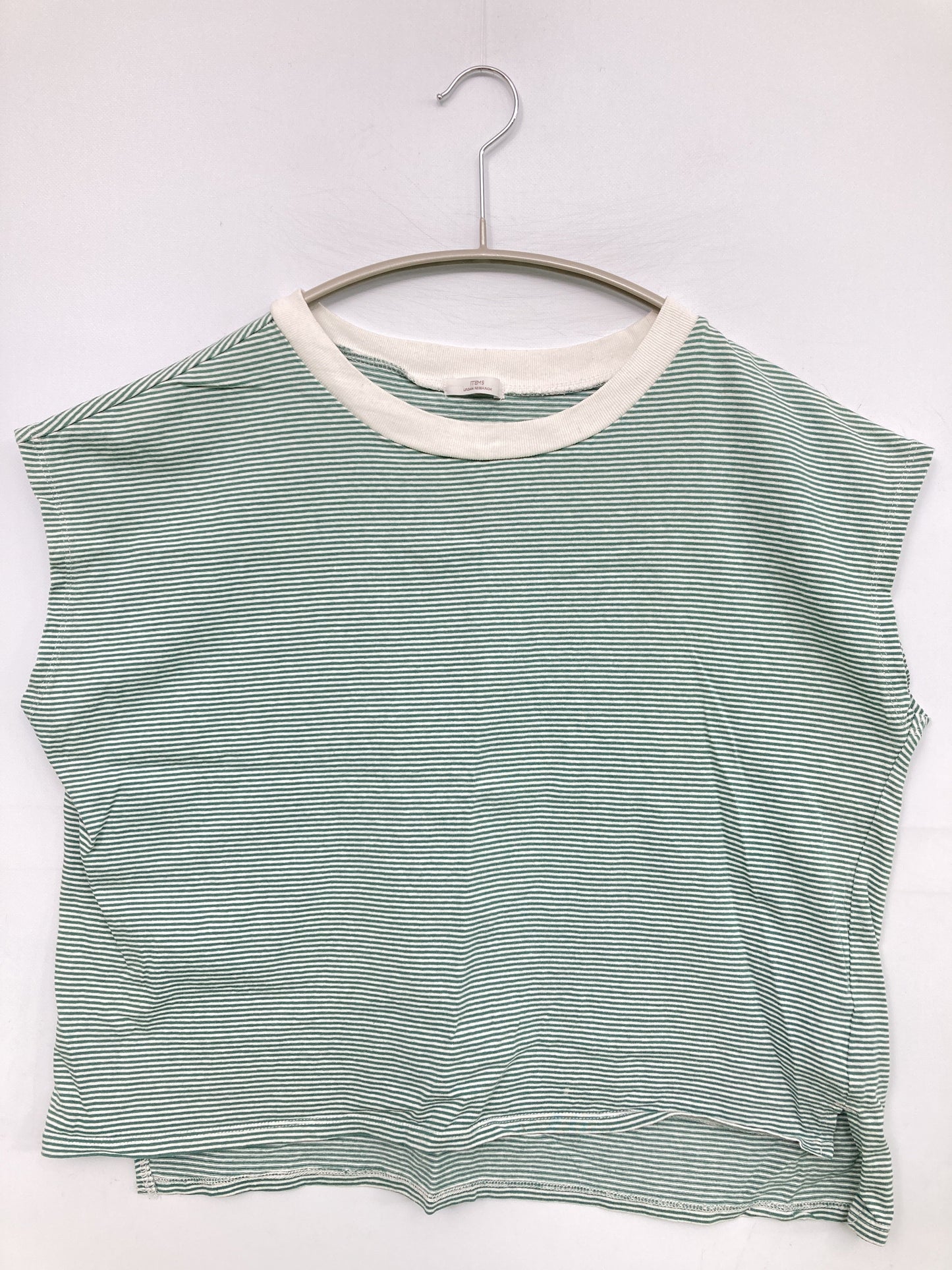 ITEMS/アイテムズ/Tシャツ/カットソー/トップス/グリーン