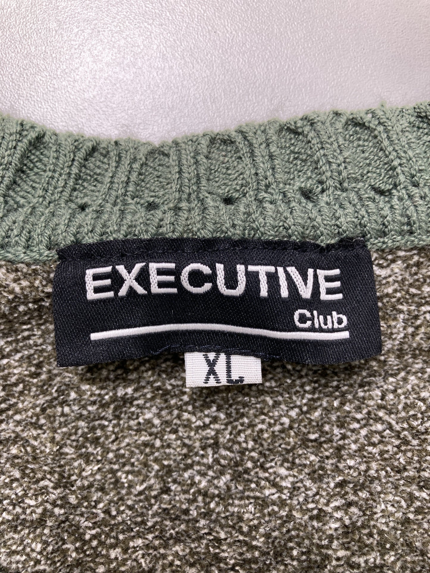 EXECUTIVE/ニット/セーター/トップス/グレー/XL