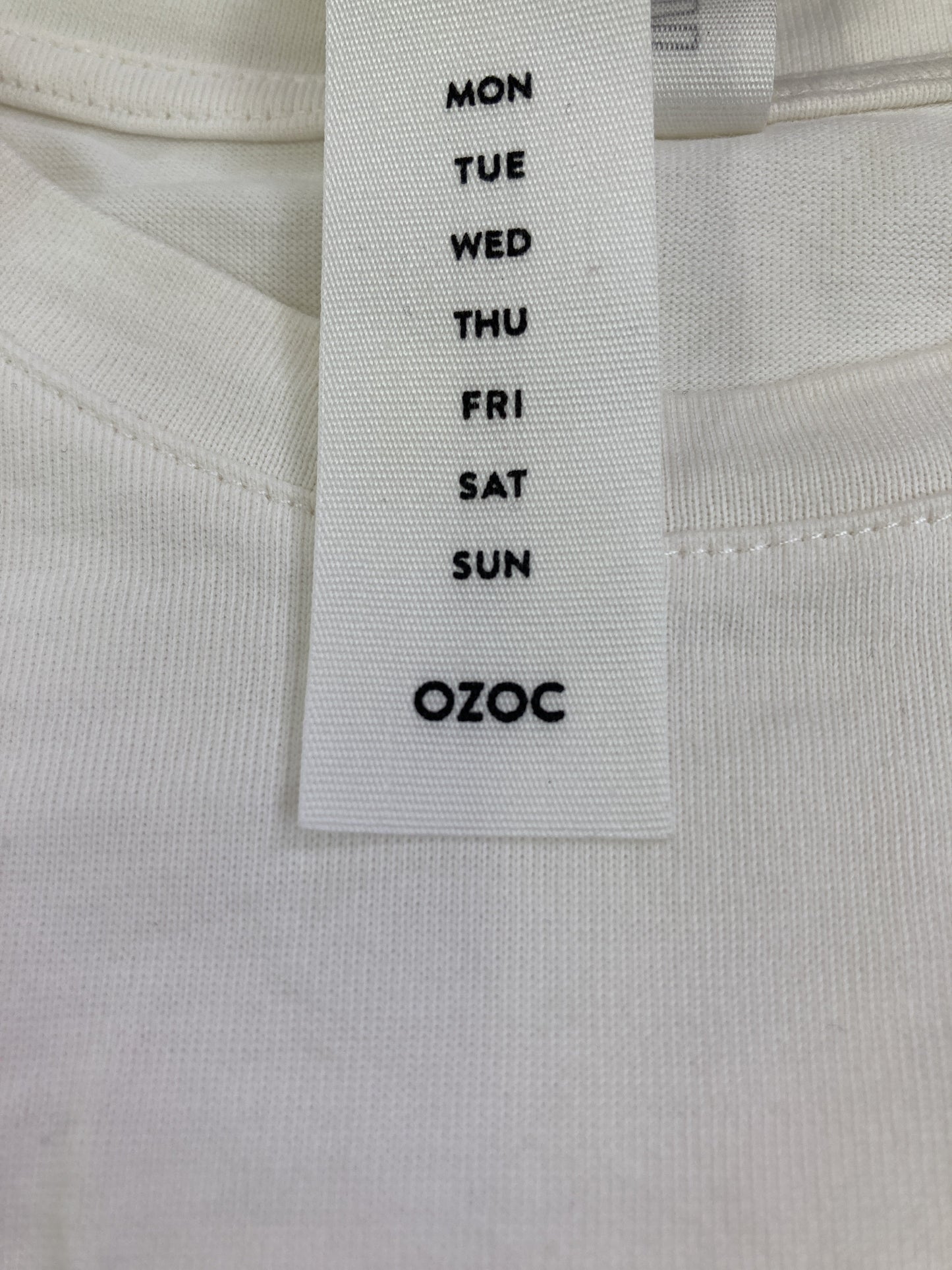 OZOC/オゾック/Tシャツ/カットソー/トップス/ホワイト/38