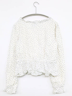 dazzlin/ダズリン/シャツ/ブラウス/トップス/ホワイト/F