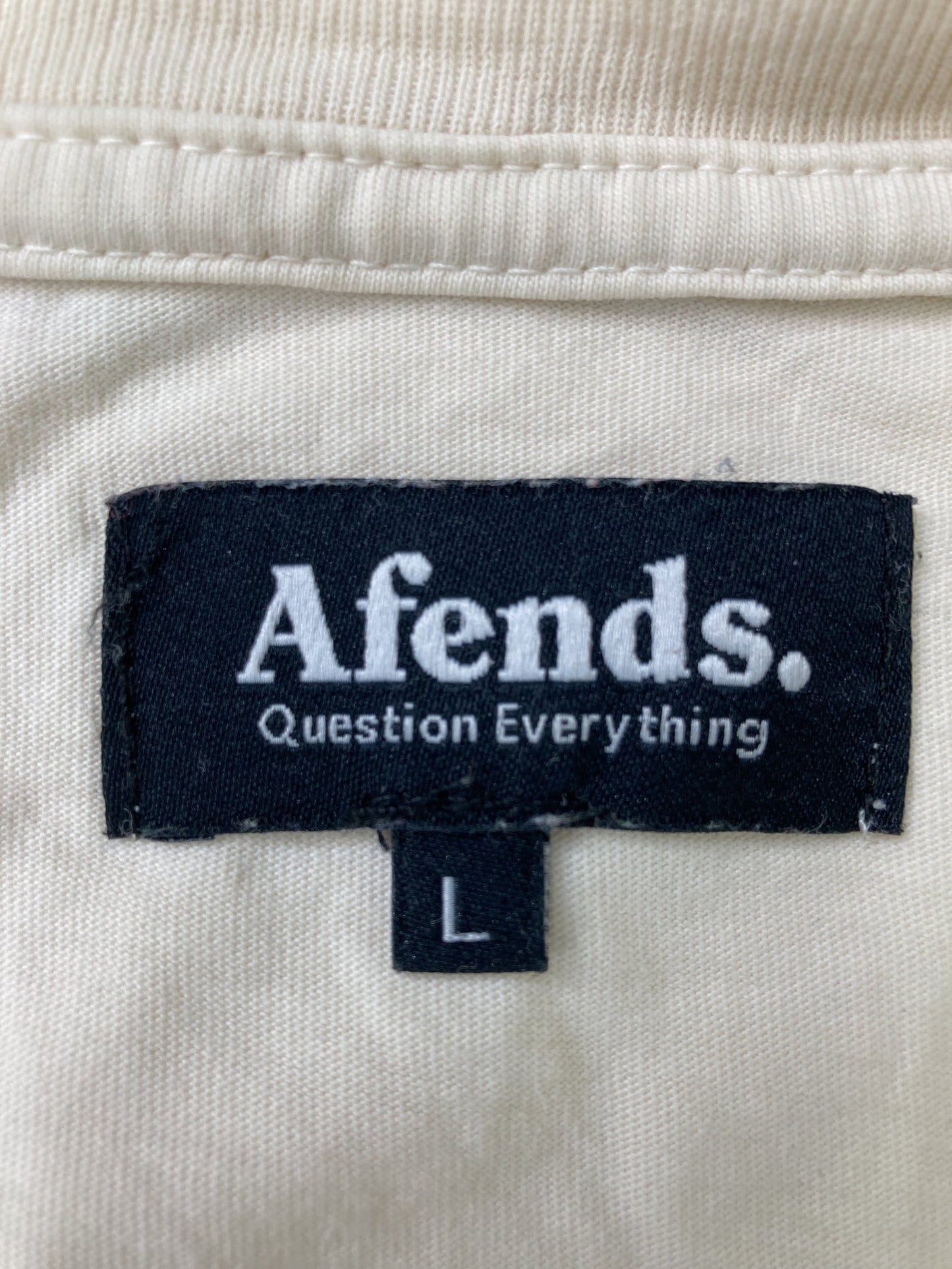 Afends/アフェンズ/Tシャツ/カットソー/トップス/ベージュ/L