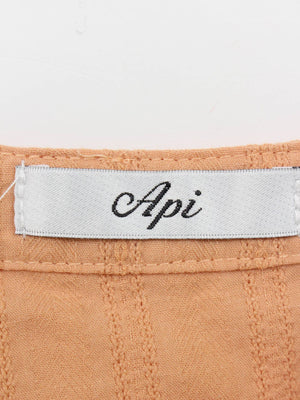 Api/シャツ/ブラウス/トップス/オレンジ/S