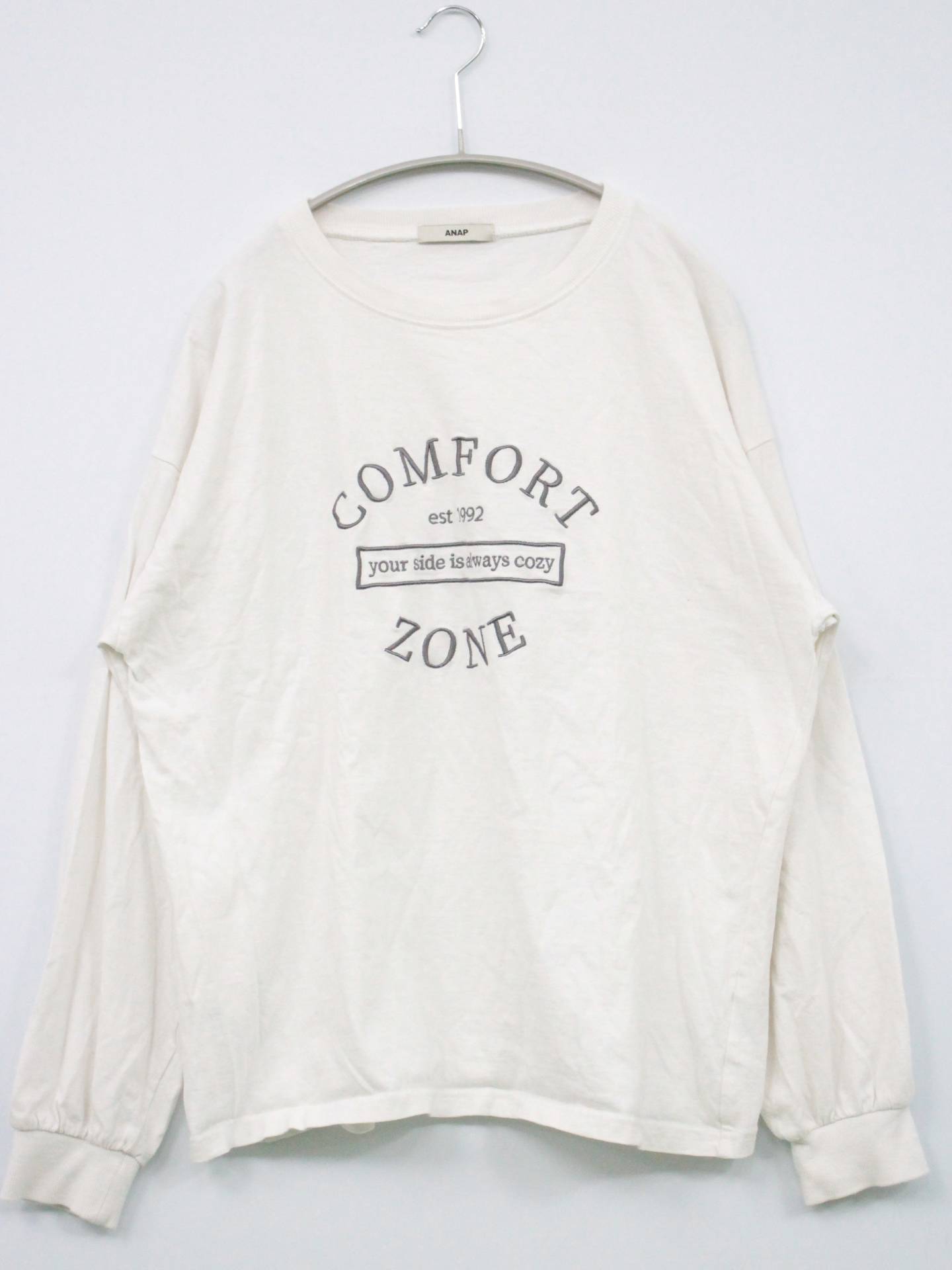 ANAP/Tシャツ/カットソー/トップス/ホワイト/F
