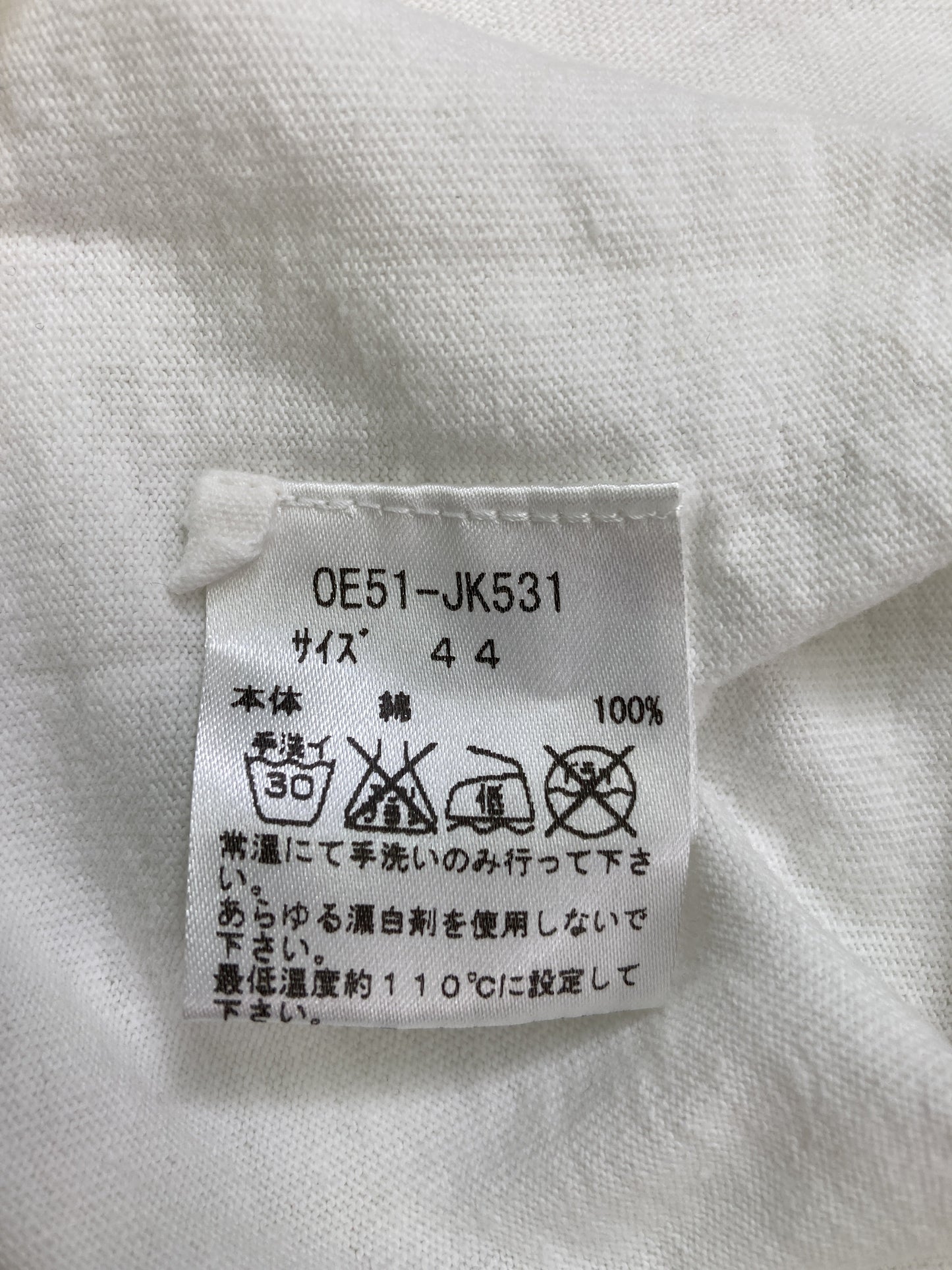 Odd Ends/Tシャツ/カットソー/トップス/ホワイト/44