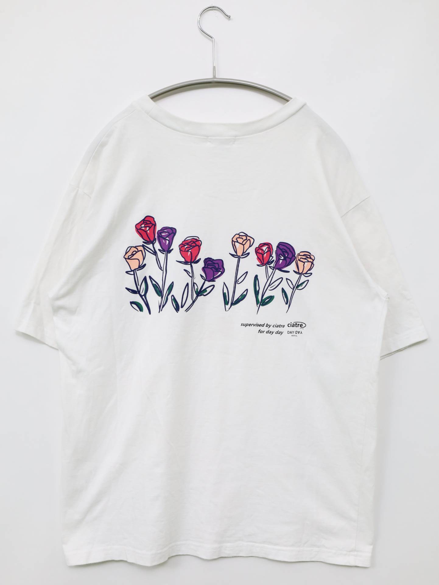 DAYDAY/Tシャツ/カットソー/トップス/ホワイト/M