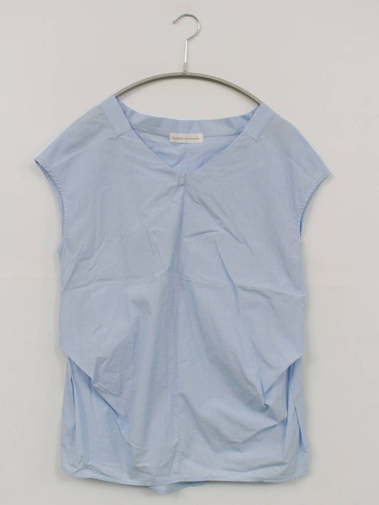 miroir/Tシャツ/カットソー/トップス/スカイブルー/38