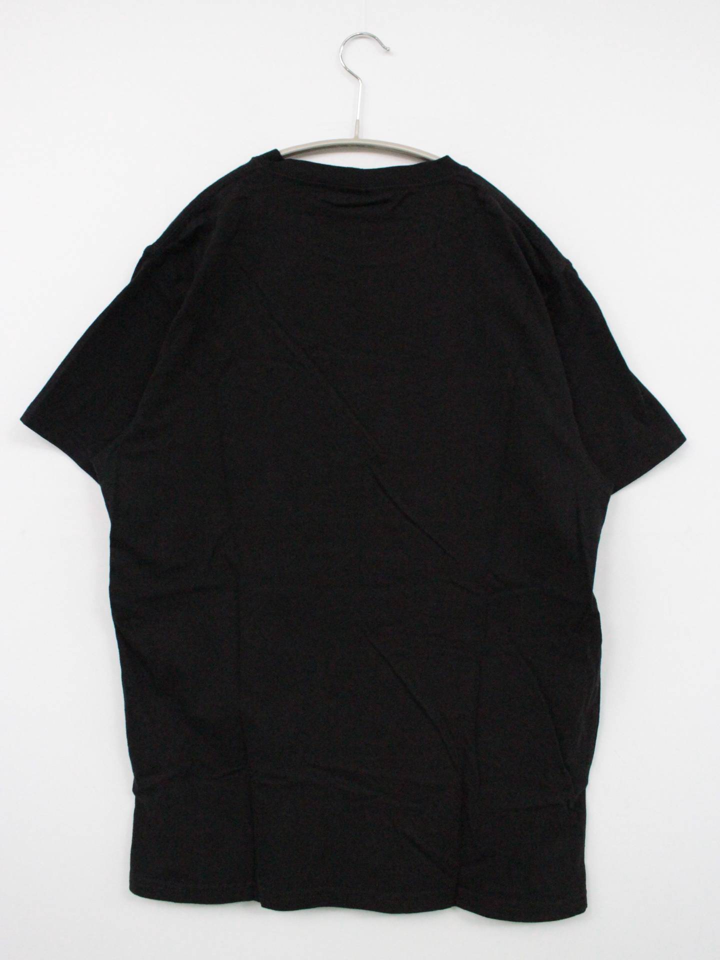 Tシャツ/カットソー/トップス/ブラック/LL