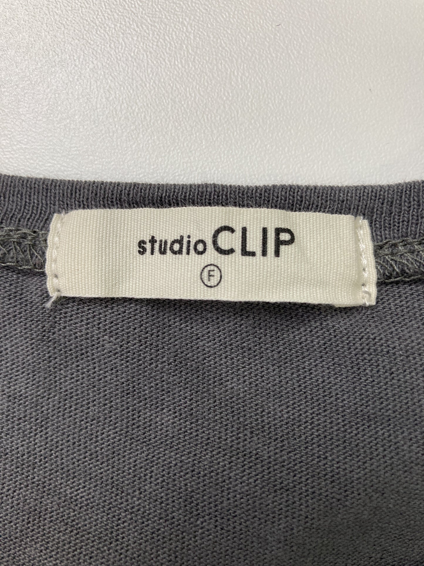 studio CLIP/スタディオクリップ/Tシャツ/カットソー/トップス/グレー/F