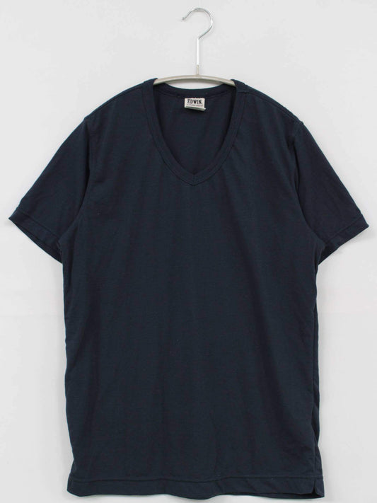 EDWIN/エドウィン/Tシャツ/カットソー/トップス/ネイビー/S