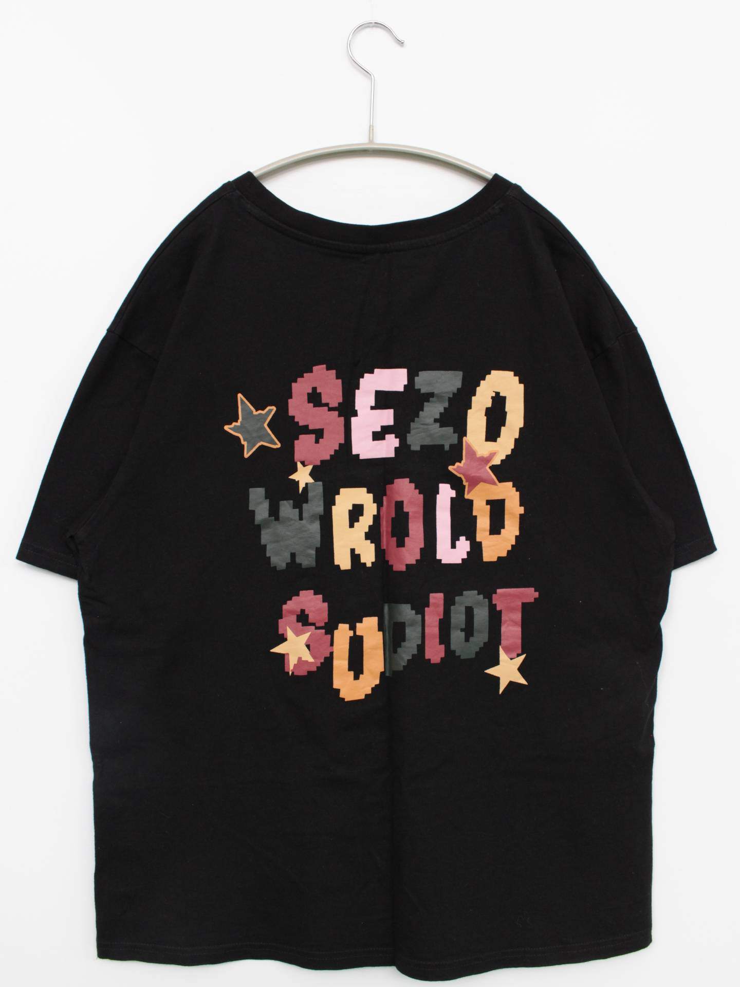 Tシャツ/カットソー/トップス/ブラック/XL
