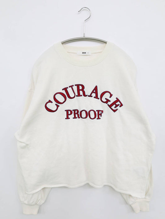 WEGO/ウィゴー/スウェット/トップス/ホワイト/S