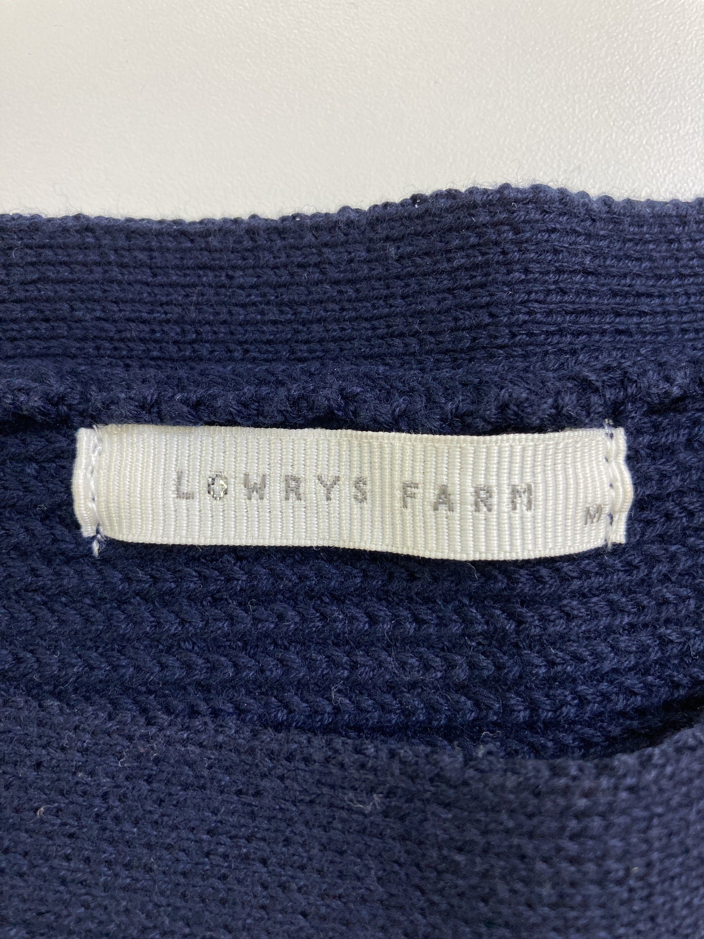 LOWRYS FARM/ローリーズファーム/ニット/セーター/トップス/ブラック/M