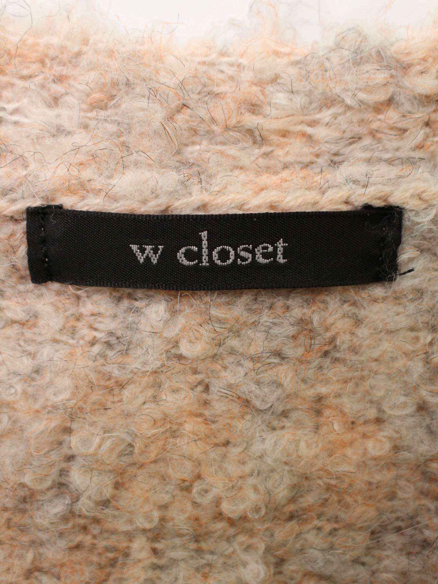 w closet/ダブルクローゼット/その他アウター/ジャケット/アウター/ベージュ/F