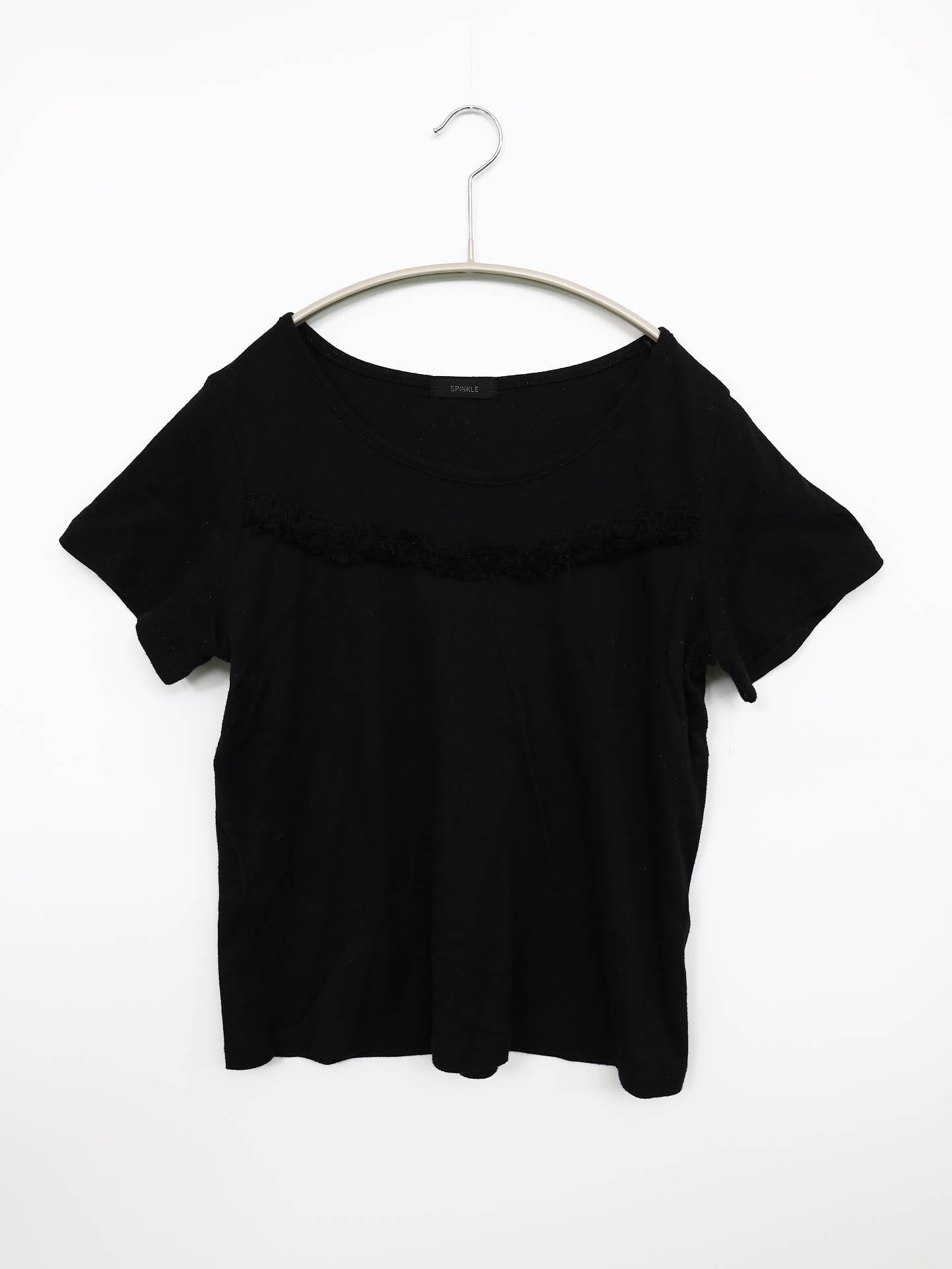 Spinkle/Tシャツ/カットソー/トップス/ブラック/M
