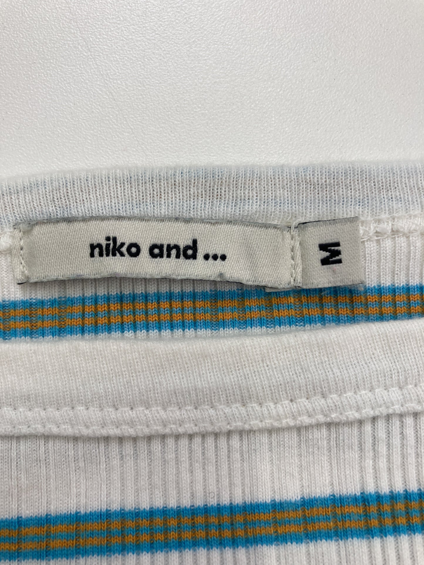 niko and .../ニコアンド/Tシャツ/カットソー/トップス/ホワイト/M