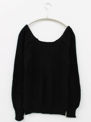 Bab/バブ/ニット/セーター/トップス/ブラック/FREE