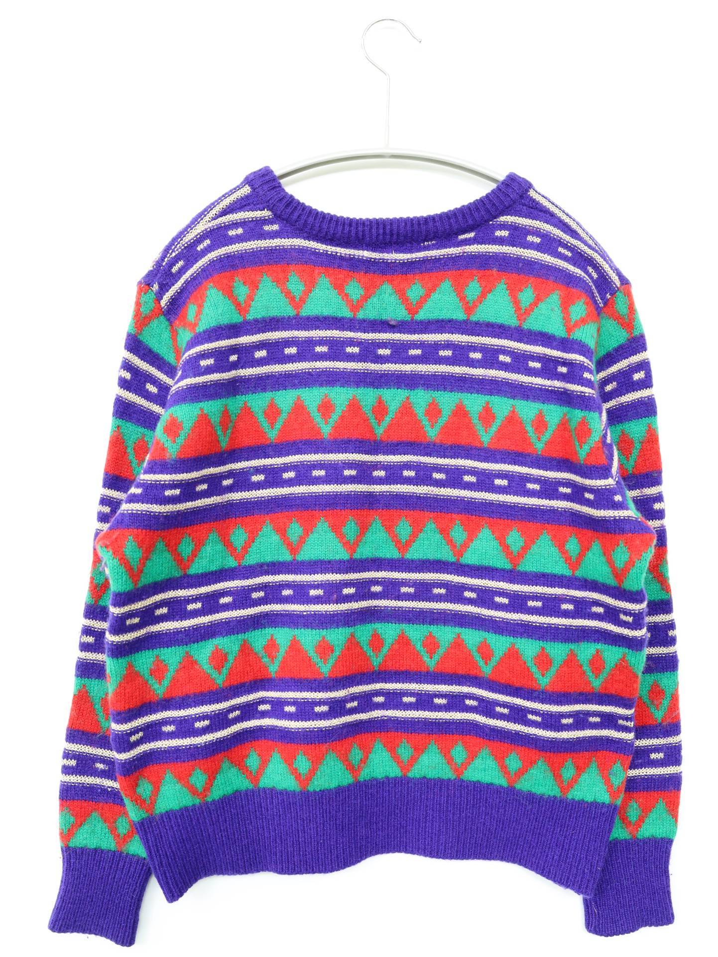 ニット/セーター/トップス/ブルー/S